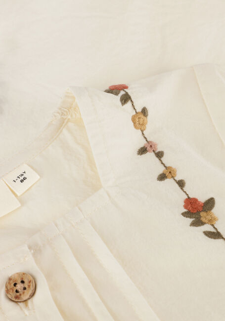 Witte LIL' ATELIER  NBFJOLENE SS LOOSE SHIRT LIL - large