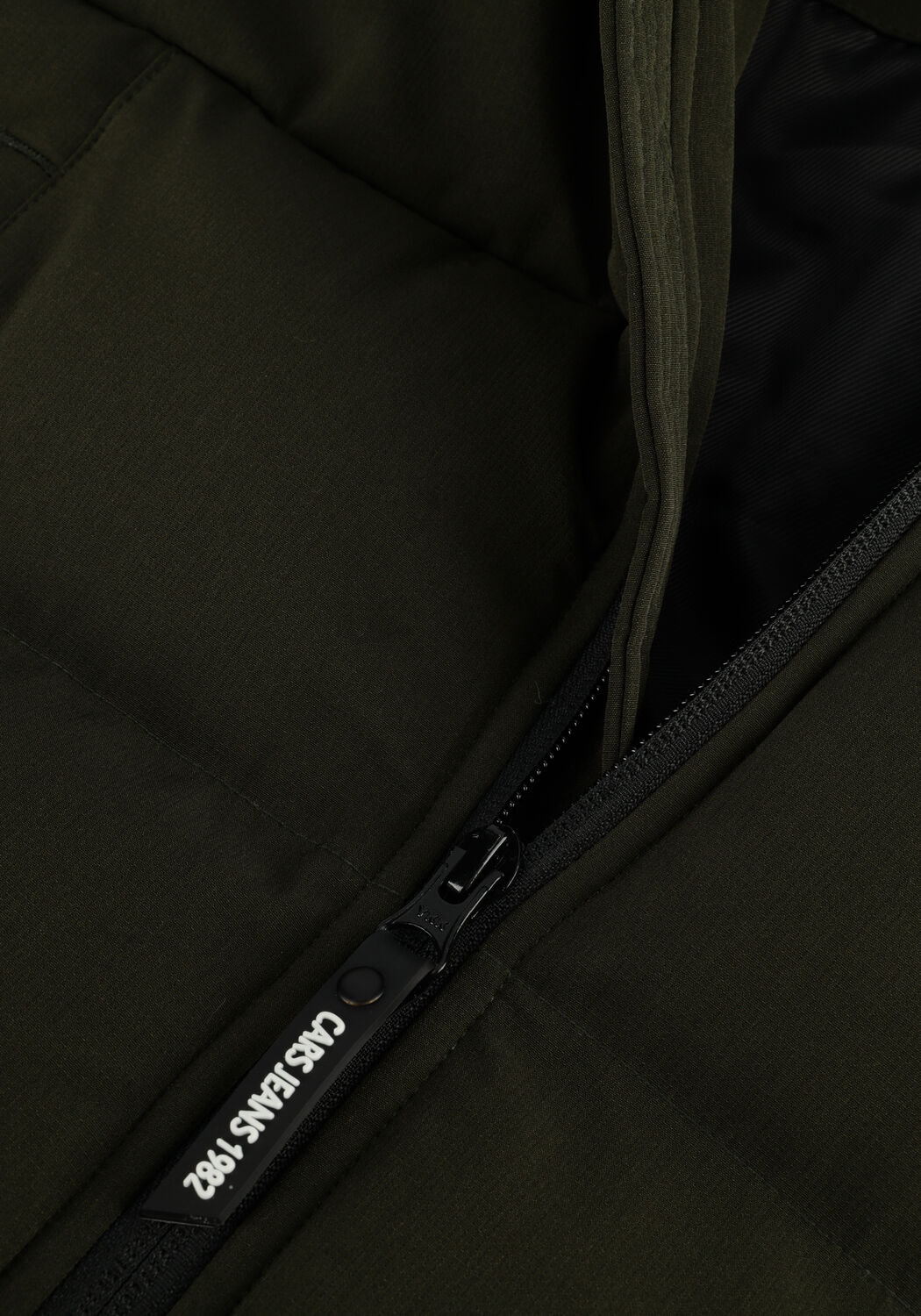 CARS JEANS Veste matelass&eacute; KIDS ELTHAM en vert - large