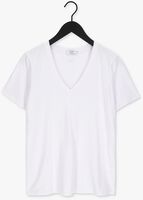 CC HEART T-shirt ORGANIC COTTON V-NECK TSHIRT en blanc