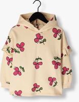 DAILY BRAT Chandail DAILY FLOWER HOODED SWEATER SAND Sable - medium
