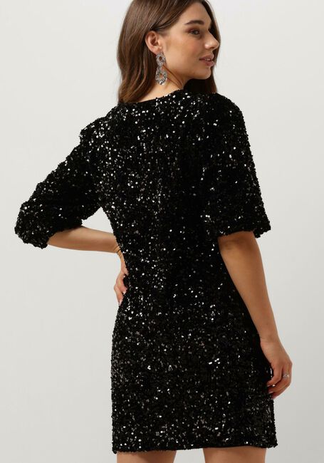 SECOND FEMALE Mini robe WINTERNALIA DRESS en noir - large