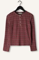 Rode VANILIA  TARTAN TWEED LONGSLEEVE Rode VANILIA  TARTAN TWEED LONGSLEEVE - medium