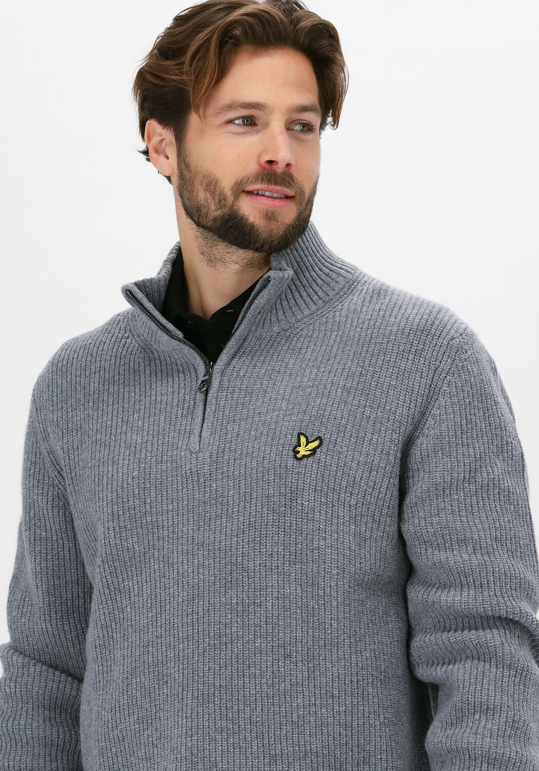 Lyle and new arrivals scott grijze trui