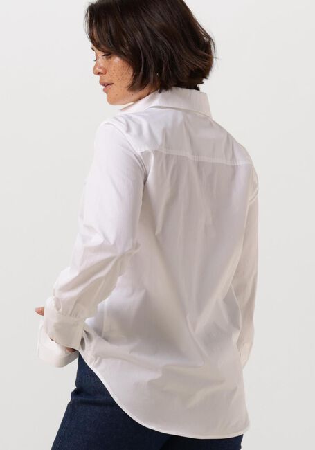 VANILIA CLASSIC POPLIN BLOUSE Blouses en blanc - large