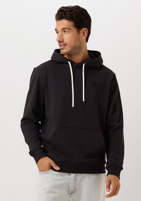 Zwarte SCOTCH & SODA Truien/vesten LOGO HOODIE - large