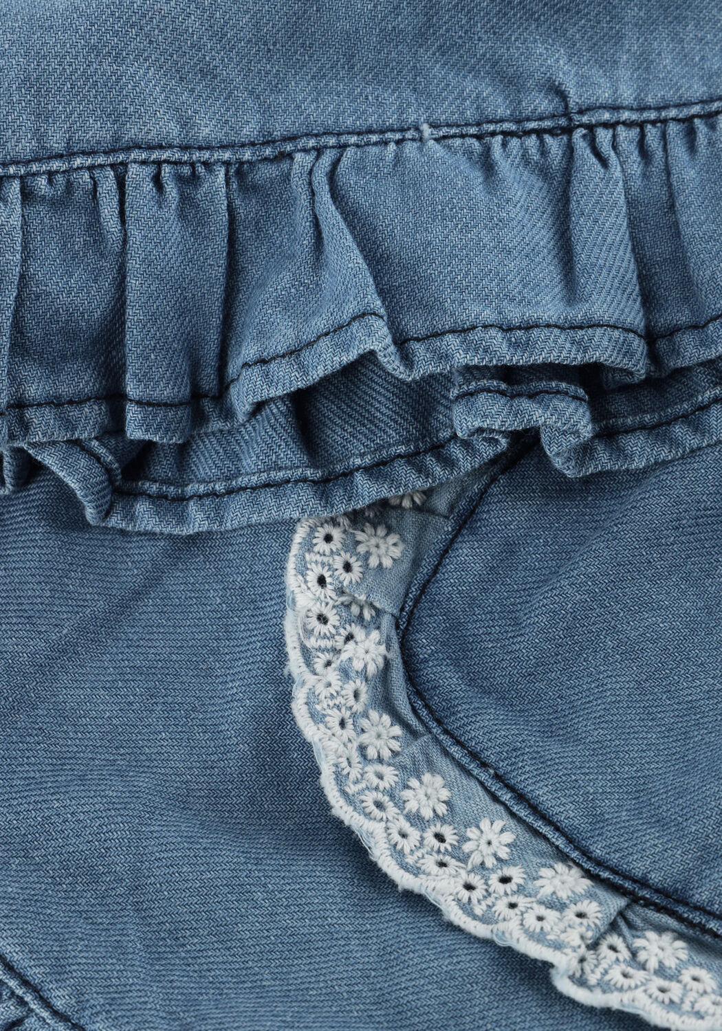 MY LITTLE COZMO Pantalon courte SIENNAK206S6 Bleu clair - large