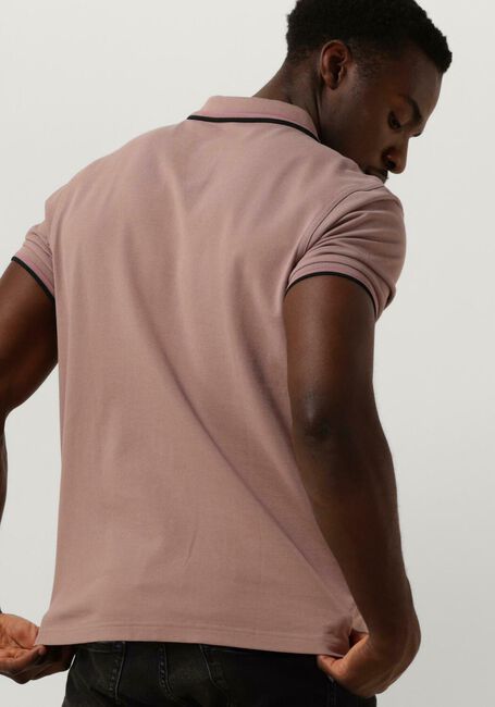 FRED PERRY Polo THE TWIN TIPPED FRED PERRY SHIRT Rose clair - large