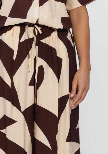 GRACE & MILA Pantalon large SS2613033 Cr&egrave;me - large