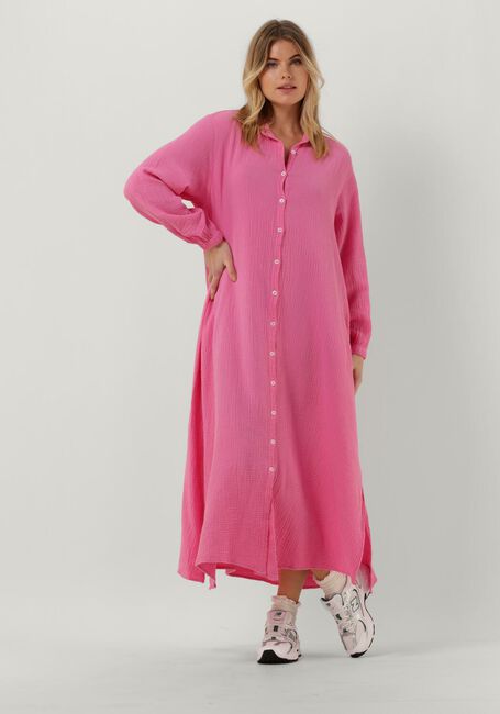 PENN & INK Robe maxi S23T900 en rose - large