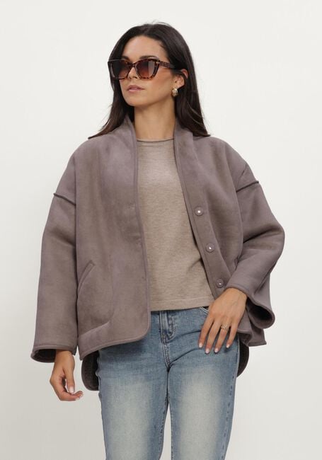 Bruine KNIT-TED Jassen JOKO JACKET - large