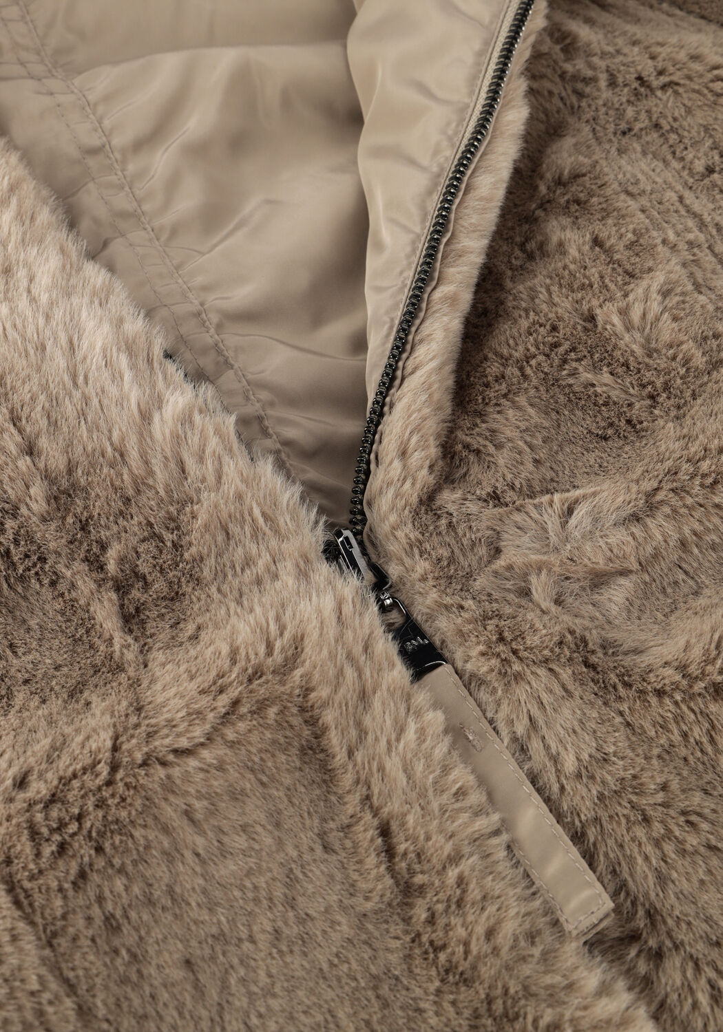 Taupe BEAUMONT Gewatteerde jas MAX JACKET - large