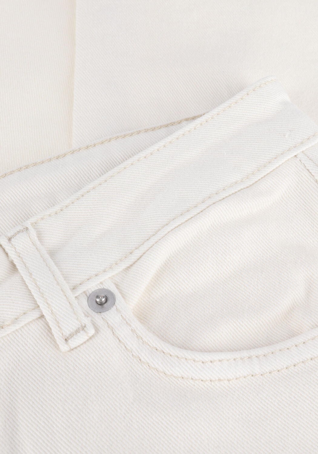 MSCH COPENHAGEN Mom jeans CRYSTAL MOM JEANS Cr&egrave;me - large