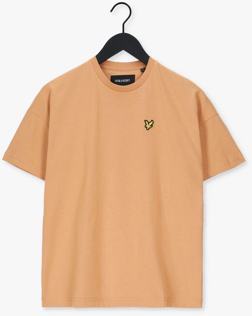LYLE & SCOTT T-shirt OVERSIZED T-SHIRT en orange - large