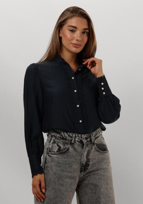 Blauwe CO'COUTURE  ANGIE ANGLAISE SHIRT - large