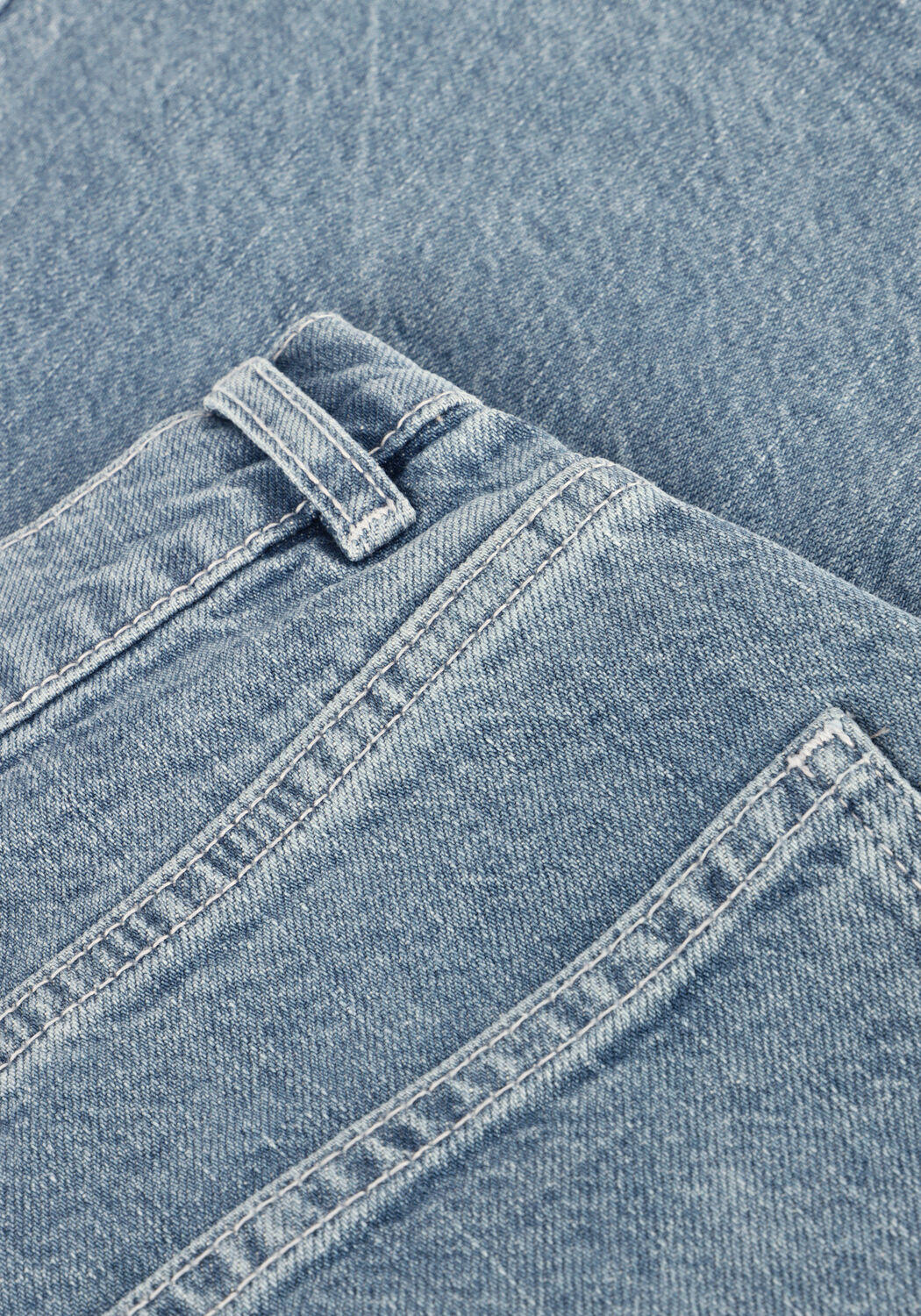 Blauwe MSCH COPENHAGEN Jeans MSCHELIDA ADA DENIM SHORTS - large