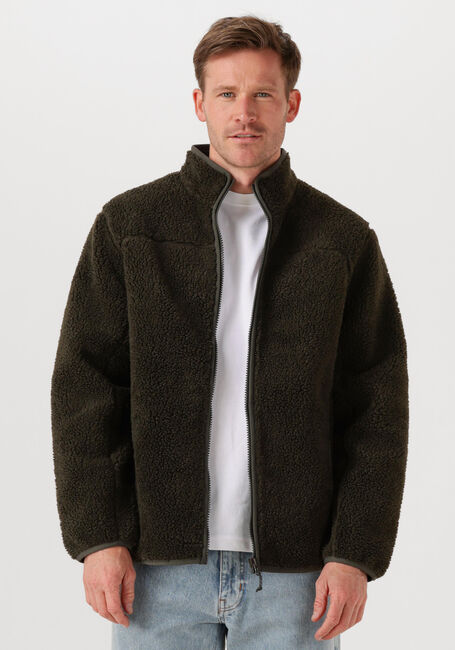 PEAK PERFORMANCE Pull M SOLID PILE JACKET Vert foncé - large