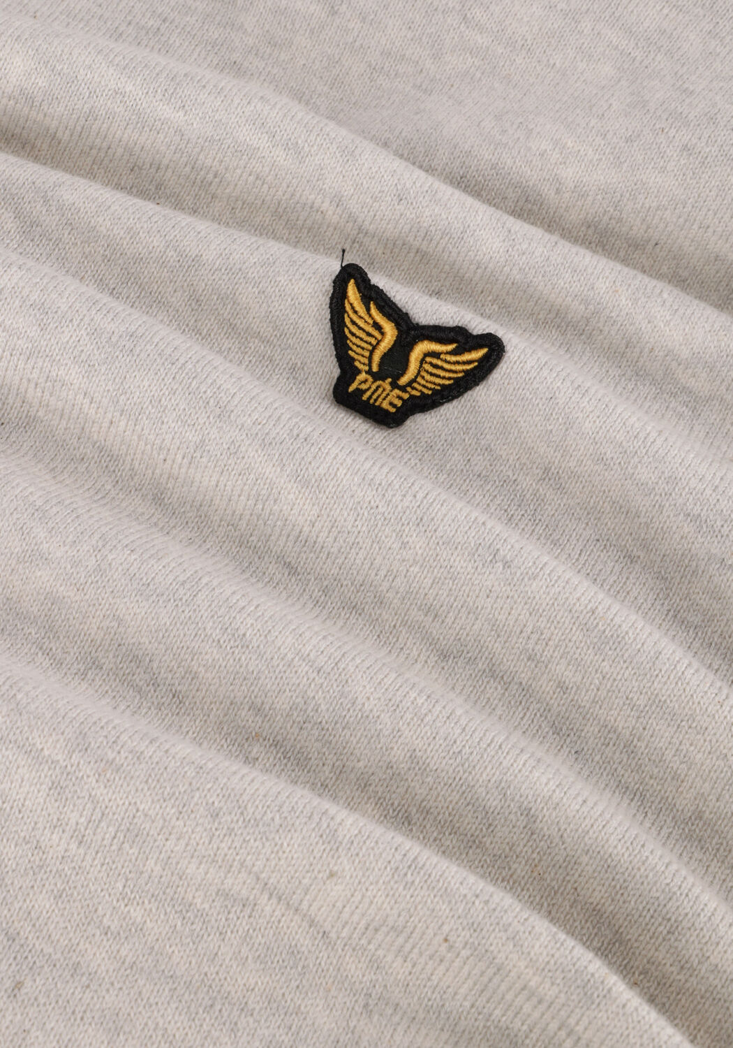 PME LEGEND Col roul&eacute; TURTLENECK COTTON ELITE KNIT Gris clair - large