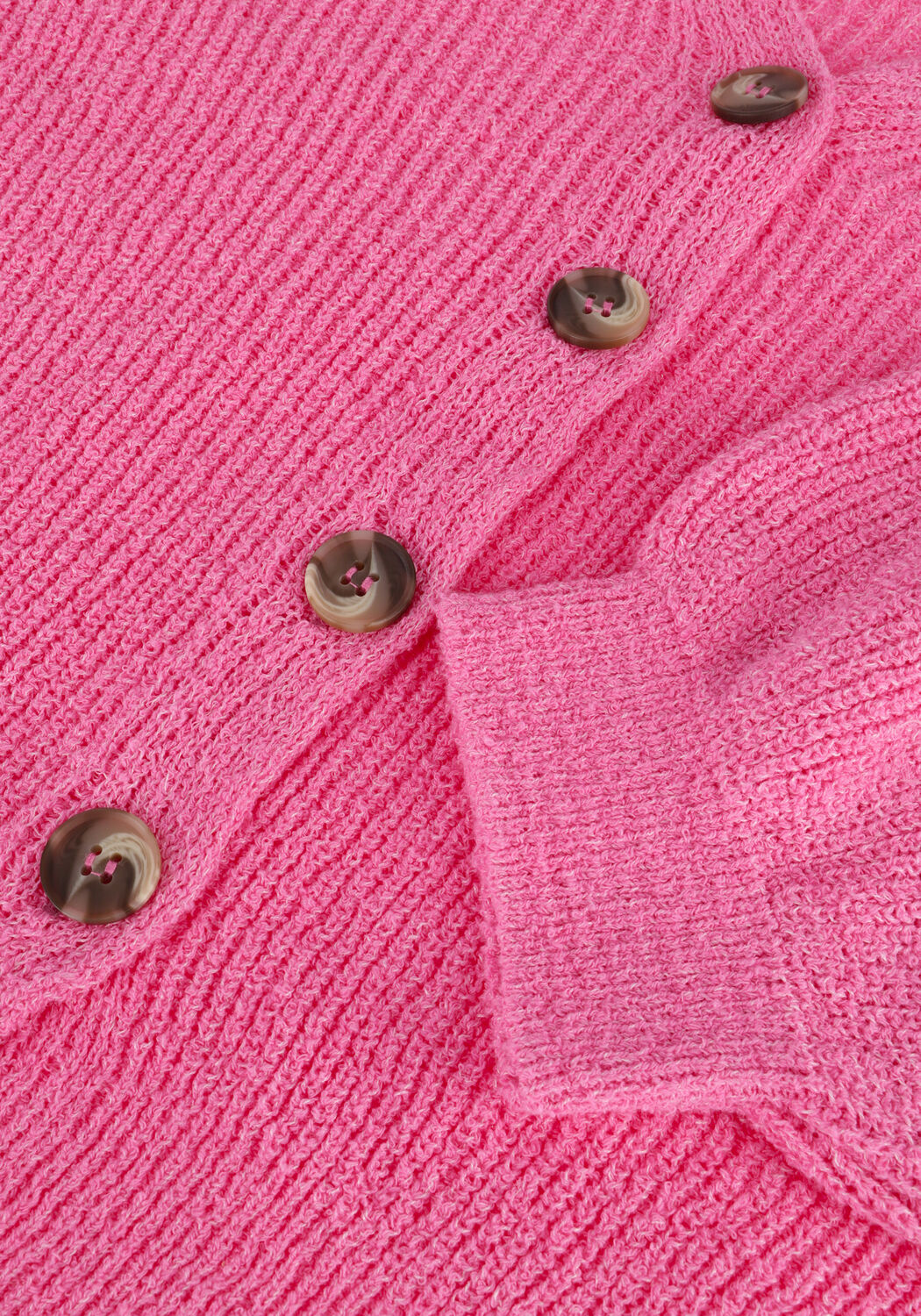 Roze MODSTR&Ouml;M Vest RUTH CARDIGAN - large