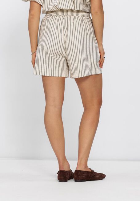 NOTRE-V Pantalon courte NV-HEINTINA CREPE STRIPE Blanc - large