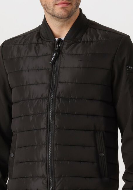 Zwarte PURE PATH Gewatteerde jas REGULAR FIT PADDED JACKETS - large