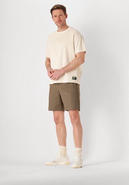 ANERKJENDT T-shirt AKVILLADS CORDUROY S/S TEE Blanc - large