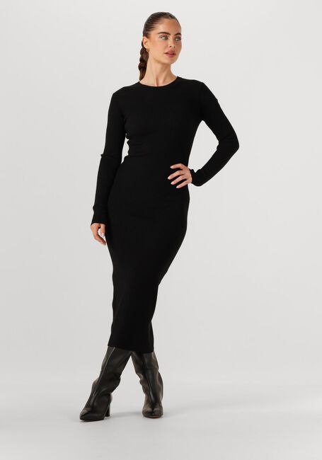 Zwarte SILVIAN HEACH Maxi jurk MIDI DRESS SZABO - large