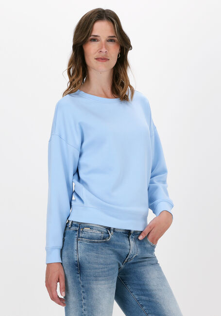 Lichtblauwe MSCH COPENHAGEN Sweater IMA DS SWEATSHIRT - large