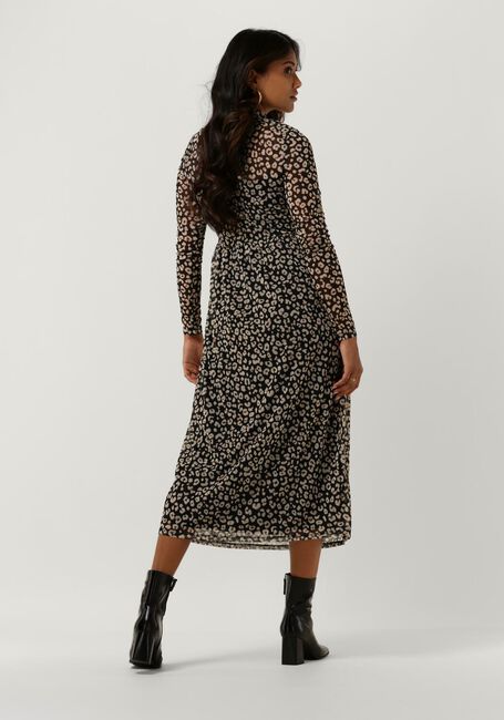 OBJECT Robe midi MARIANN L/S DRESS en noir - large