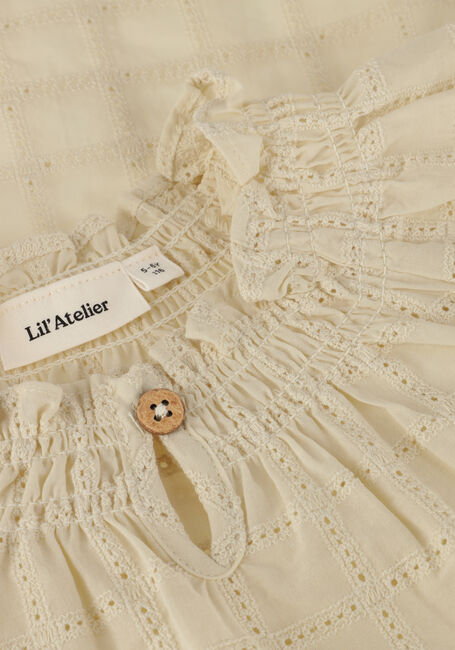 Beige LIL' ATELIER  NMFBINDA LS LOOSE SHIRT LIL - large