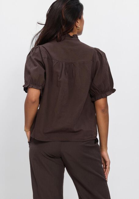 NEO NOIR ODESA LINEN BLOUSE Blouses en marron - large