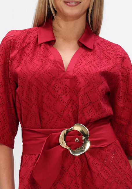 CAROLINE BISS Robe maxi 1155 en rouge - large