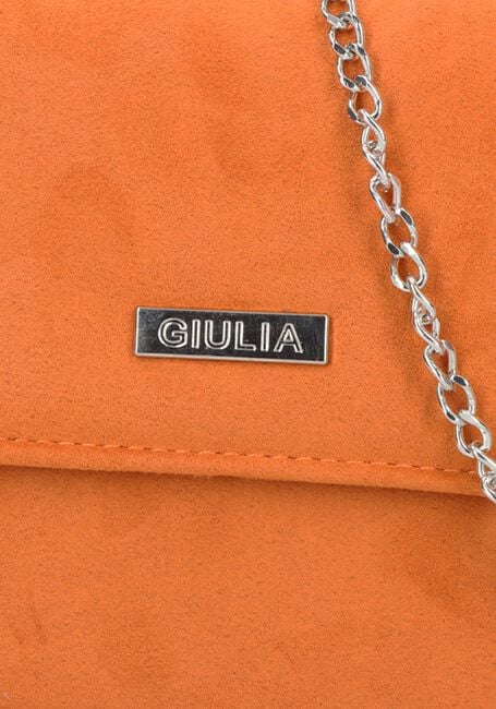 GIULIA G.HANDBAG Pochette en orange - large
