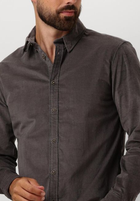 ANERKJENDT Chemise décontracté AKLEIF SOLID CORD SHIRT en gris - large