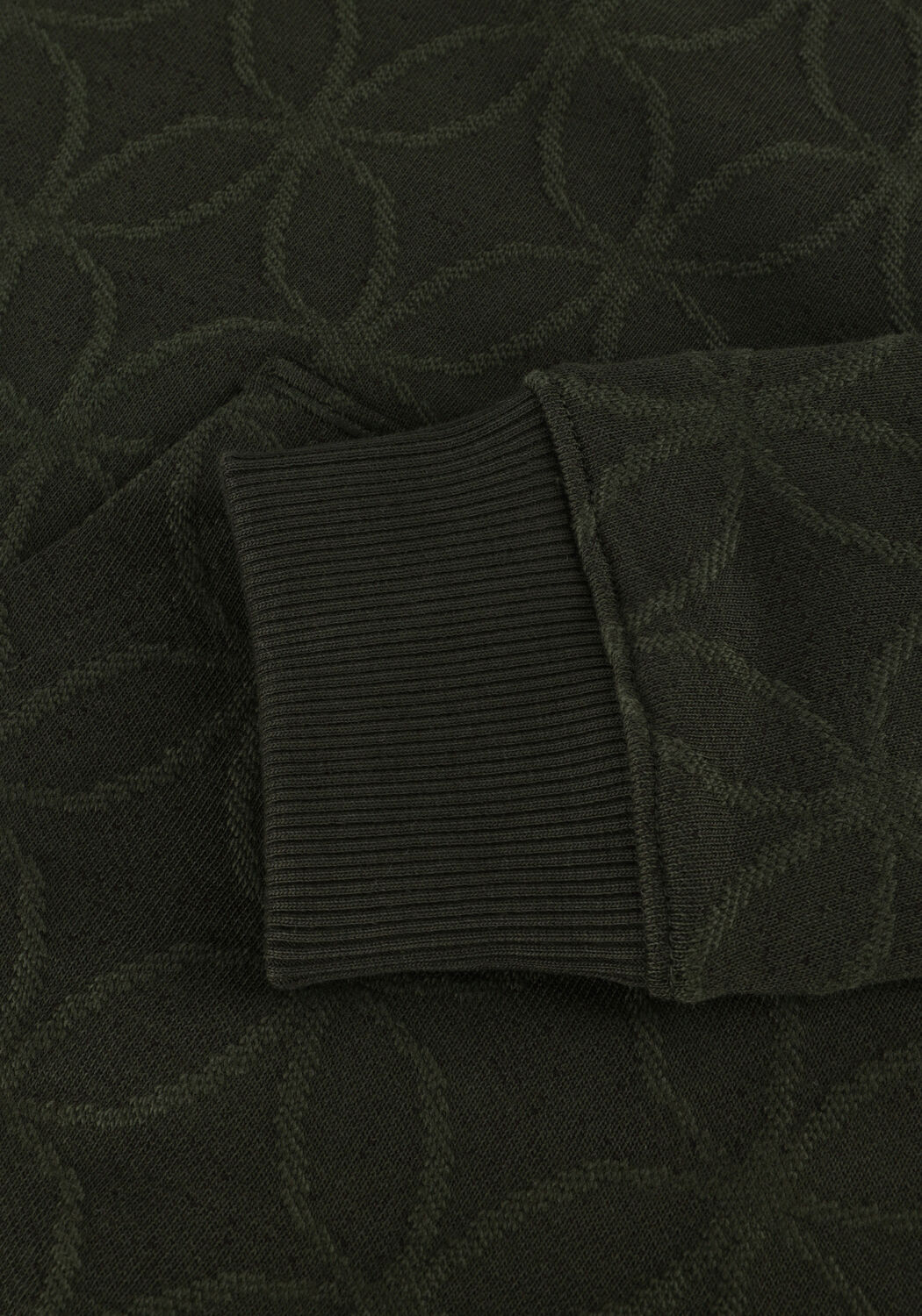 Groene SCOTCH & SODA Sweater JACQUARD HOODIE - large