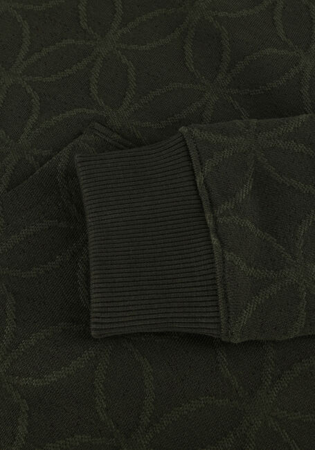 SCOTCH & SODA Chandail JACQUARD HOODIE en vert - large