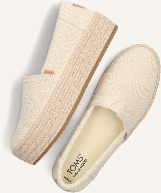 Beige TOMS Espadrilles VALENCIA Beige TOMS Espadrilles VALENCIA - large