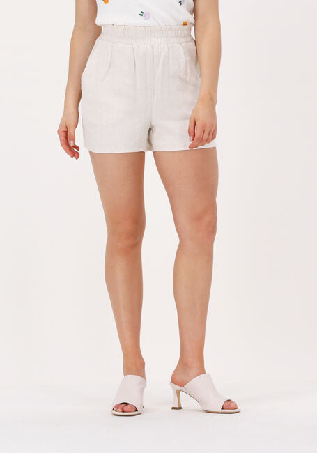 Y.A.S. Pantalon courte YASVIGGI HW SHORTS en beige - large