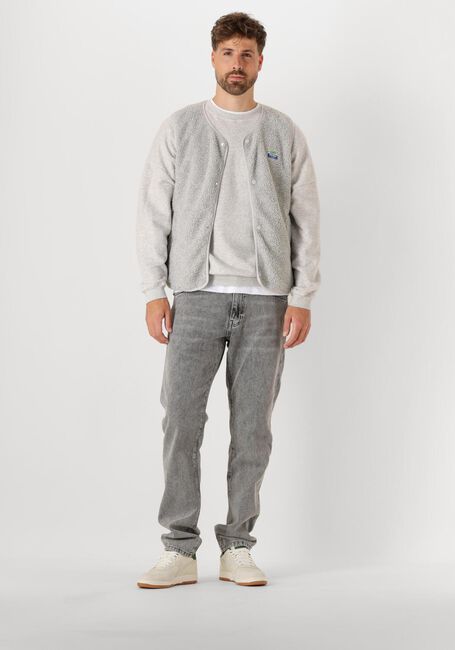 Grijze WOODBIRD Straight leg jeans DOC ASH GREY JEANS - large
