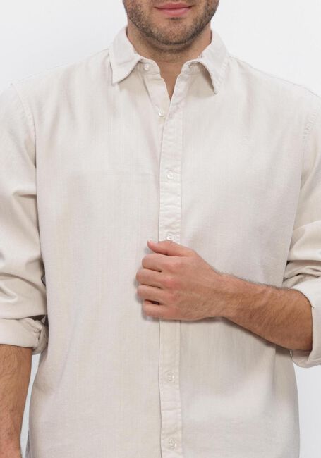 G-STAR RAW Chemise d&eacute;contract&eacute; CLEAN REGULAR SHIRT L\S &Eacute;cru - large