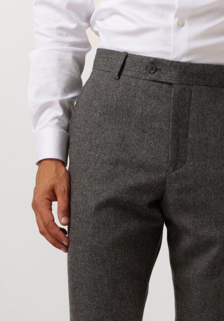 SELECTED HOMME Pantalon SLHSLIM-REED WOOL TRS en gris - large