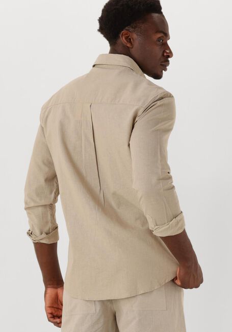 ANERKJENDT Chemise décontracté AKLEIF L/S COT/LINEN SHIRT Sable - large