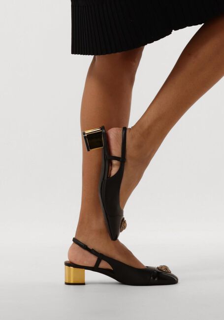 Zwarte KURT GEIGER LONDON  SLOANE MID SLINGBACK - large