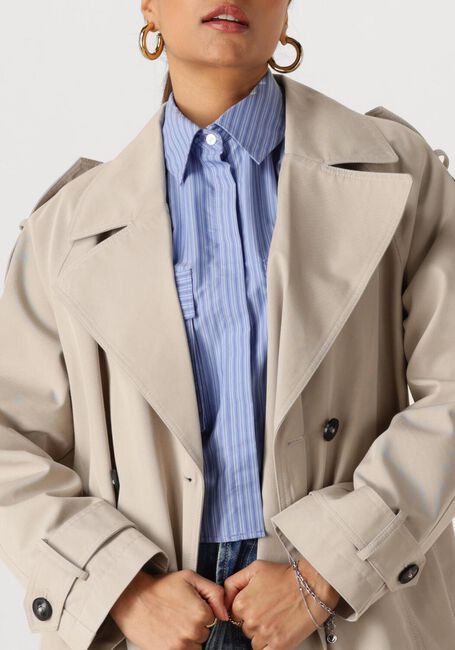 Beige WITHBLACK Jassen WBLJERESSA TRENCHCOAT - large