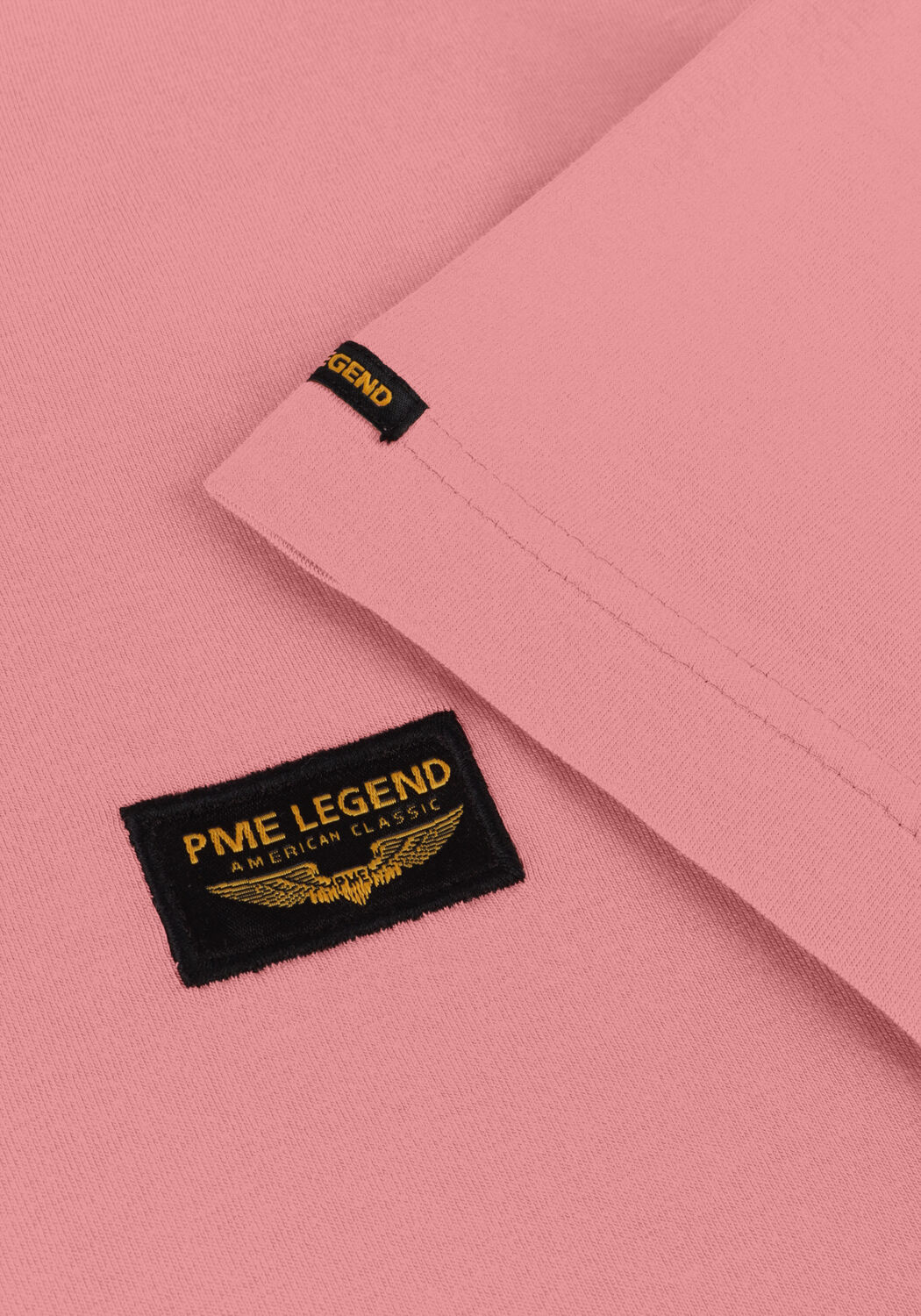 PME LEGEND T-shirt SHORT SLEEVE R-NECK GUYVER TEE en rose - large