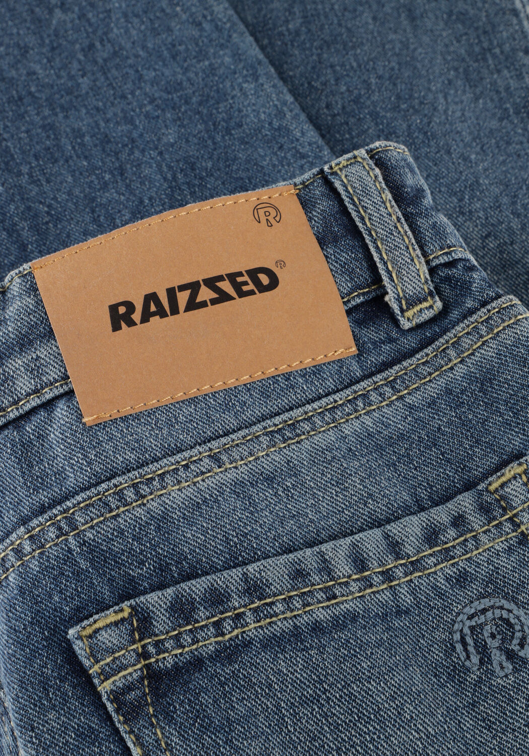 RAIZZED Straight leg jeans DENVER Bleu fonc&eacute; - large