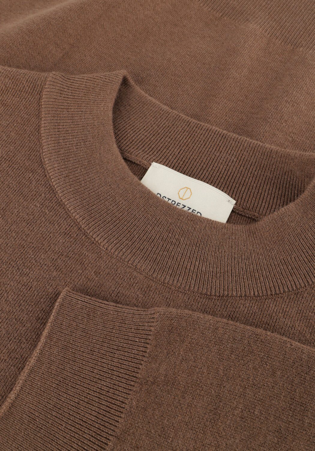 DSTREZZED Pull ARCHER MOCKNEK en marron - large