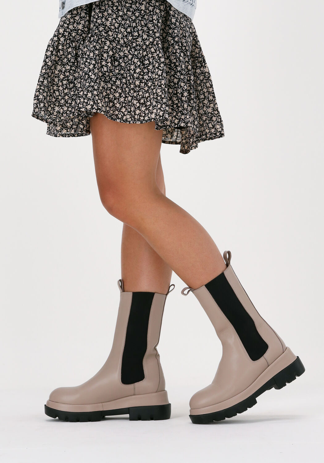 SHABBIES Bottines chelsea 182020329 en beige - large