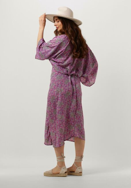 SISSEL EDELBO Robe midi JUNO DRESS en violet - large
