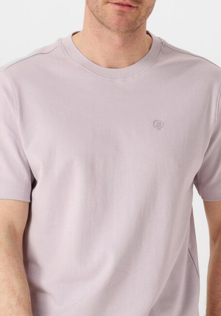 CAST IRON T-shirt SHORT SLEEVE R-NECK REGULAR FIT INTERLOCK Lilas - large