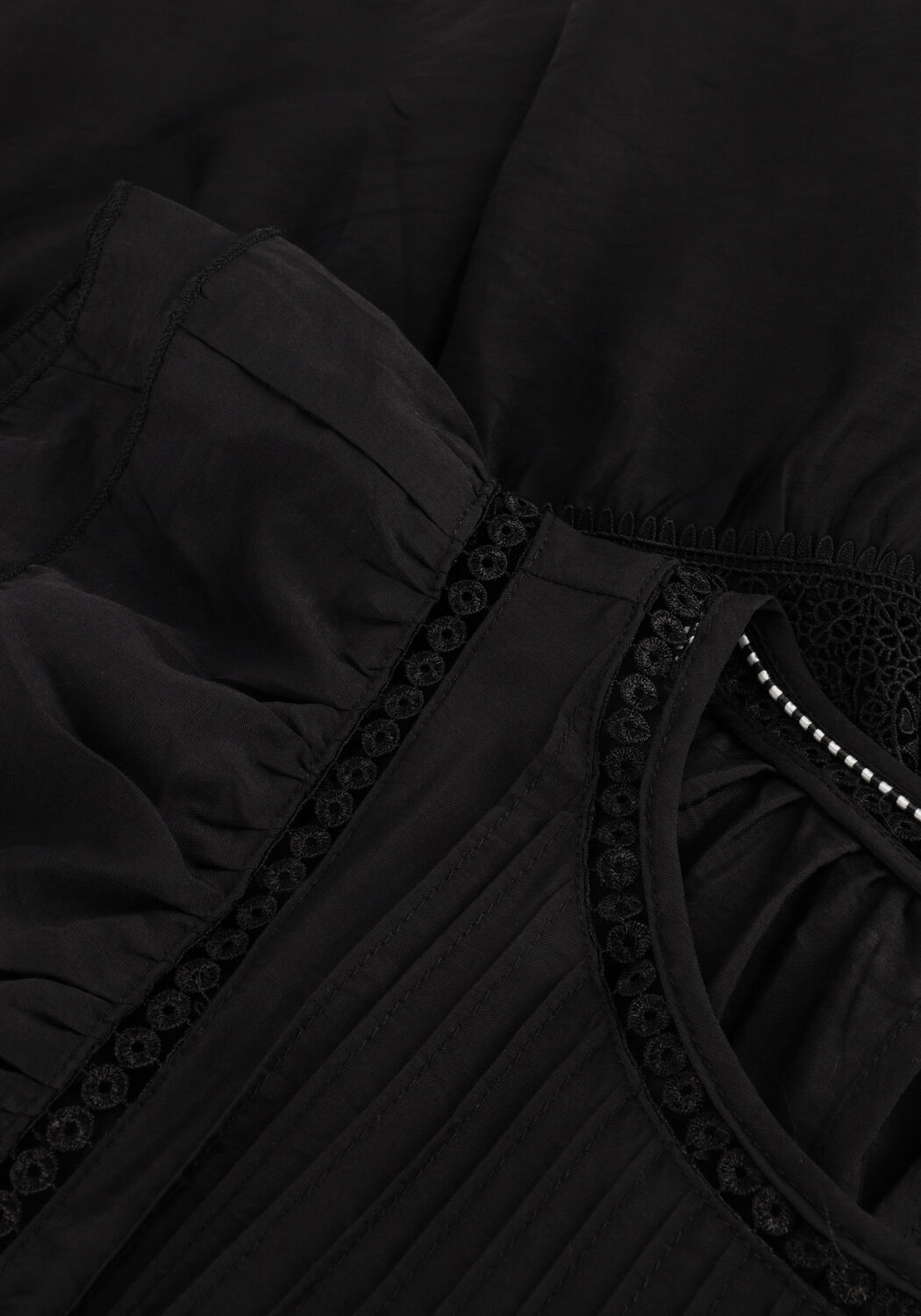 CO'COUTURE Mini robe CALLUMCC FRILL PINTUCK DRESS en noir - large